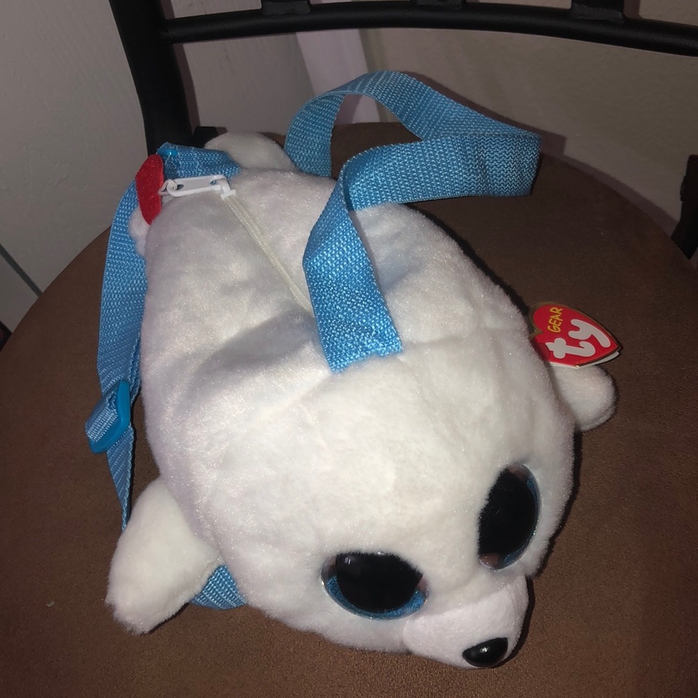 Never used ty animal purse for girls